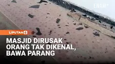 Masjid Al Muhajirin yang terletak di Jalan Radio, Kabupaten Merauke, Provinsi Papua Selatan, mengalami kerusakan setelah diduga dirusak oleh orang tak dikenal, sesaat setelah jemaah melaksanakan salat Subuh.