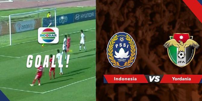 VIDEO: Gol Indah Yordania ke Gawang Timnas Indonesia