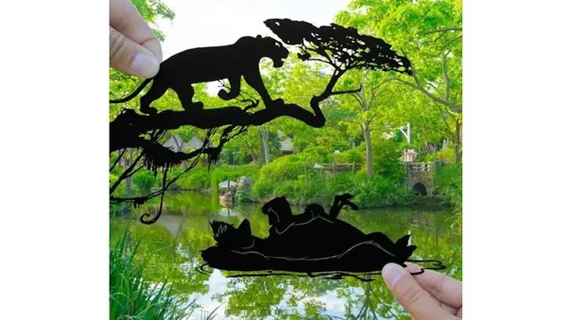 7 Kreasi Paper Art Karakter Disney, Detailnya Mengagumkan
