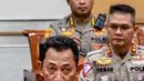 Rapat sempat diwarnai interupsi oleh warga yang mengaku sebagai korban Koperasi Bodong Niaga Mandiri Sejahtera Indonesia (NMSI). (Liputan6.com/Faizal Fanani)