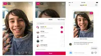 Kini Instagram Live dapat dikirimkan melalui pesan Direct (sumber: Instagram)