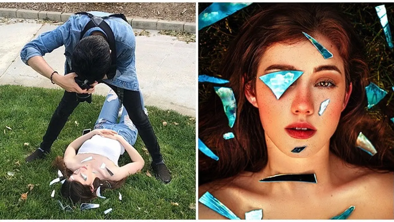 6 Potret Realita Berfoto di Rerumputan, Totalitas Demi Foto Instagramable