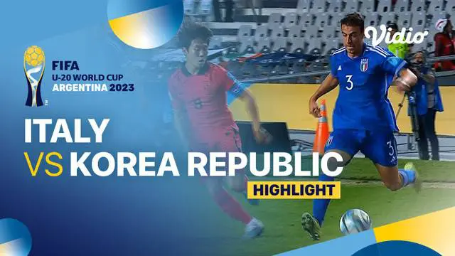 Berita video highlights semifinal Piala Dunia U-20, Italia menang 2-1 atas Korea Selatan, Jumat (9/6/23)