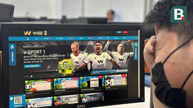 Ilustrasi judi online