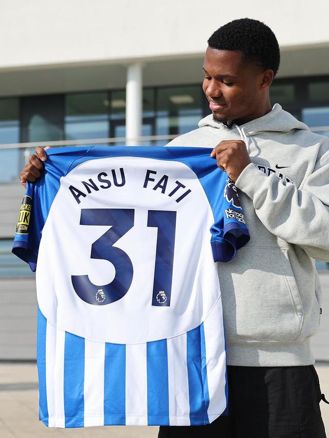 FOTO Ansu Fati - Brighton