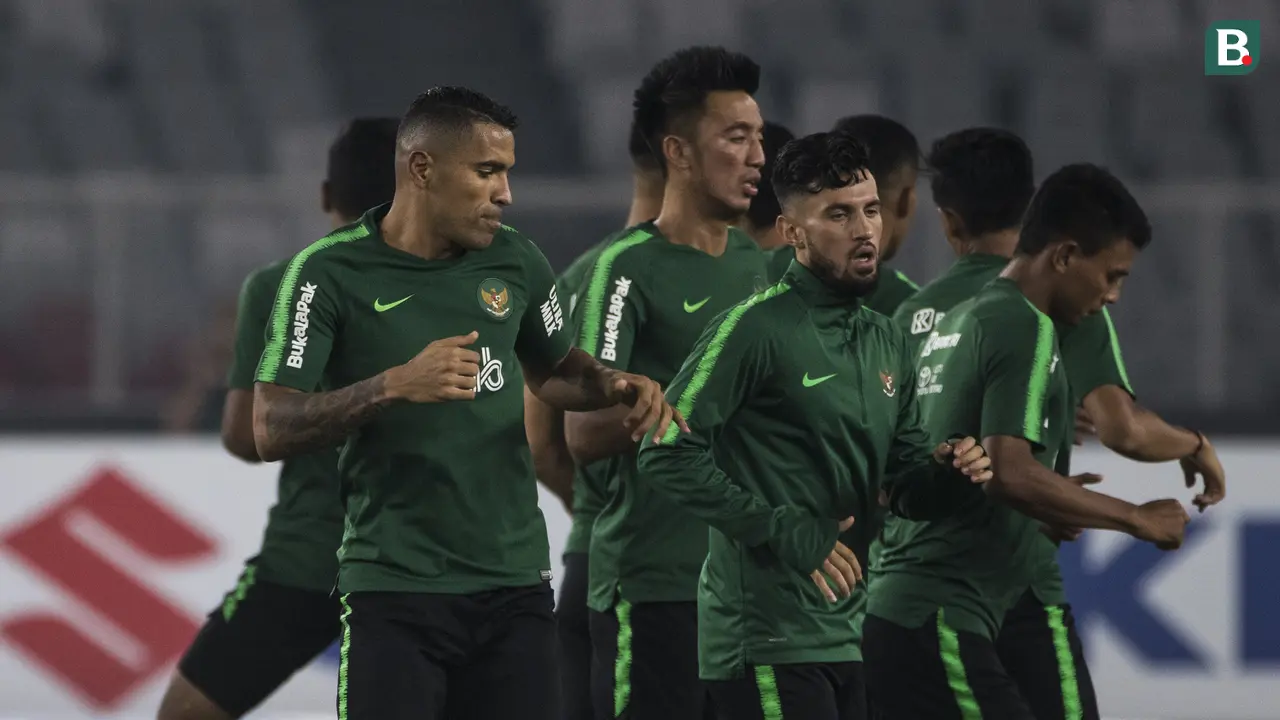Latihan Timnas Indonesia