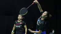 Greysia Polii/Febby Valencia Dwijayanti Gani bertanding di Mola TV Home Tournament, Rabu (14/7/2020). (PBSI)