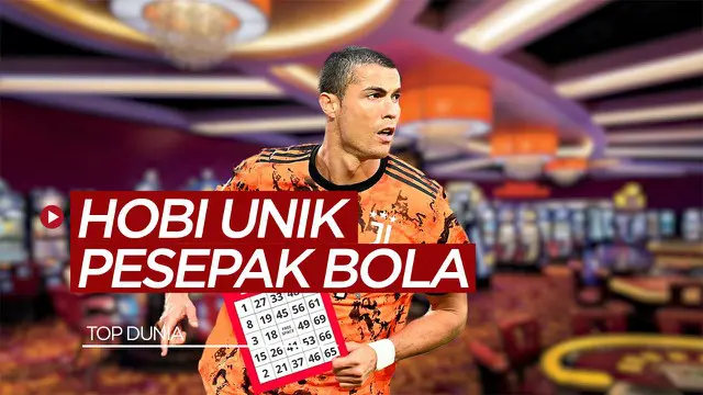 VIDEO: Cristiano Ronaldo hingga David Beckham, Inilah Pesepak bola yang Memiliki Hobi Unik