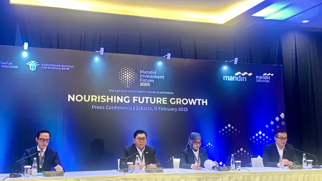 PT Bank Mandiri Tbk bersama Mandiri Sekuritas kembali menggelar Mandiri Investment Forum (MIF) 2025 pada Selasa, 11 Februari 2025.