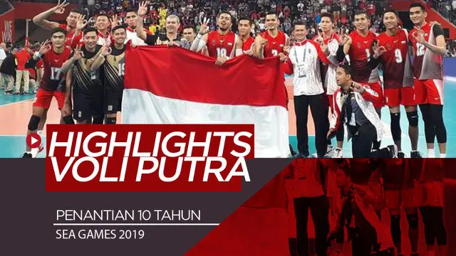 Berita video highlights voli putra Indonesia vs Filipina pada SEA Games 2019.