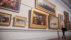 Seorang wanita mengunjungi Galeri Seni New South Wales di Sydney, Australia (5/6/2020). Galeri Seni New South Wales dibuka kembali untuk umum setelah Sydney melonggarkan sejumlah kebijakan terkait pandemi COVID-19. (Xinhua/Bai Xuefei)