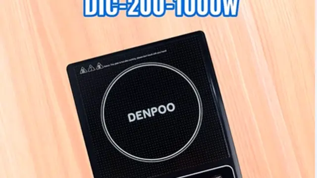 Kompor Denpoo DIC 200-1000W