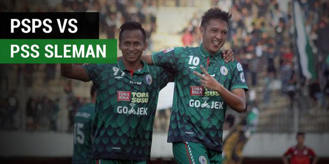 VIDEO: Highlights Liga 2 2017, PSPS Riau Vs PSS Sleman 1-1