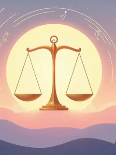 logo ramalan harian zodiak libra (sumber: AI generated)