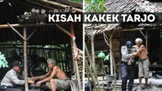 Tarjo tinggal di tempat tak layak huni setelah ditinggal istri dan anak-anaknya.