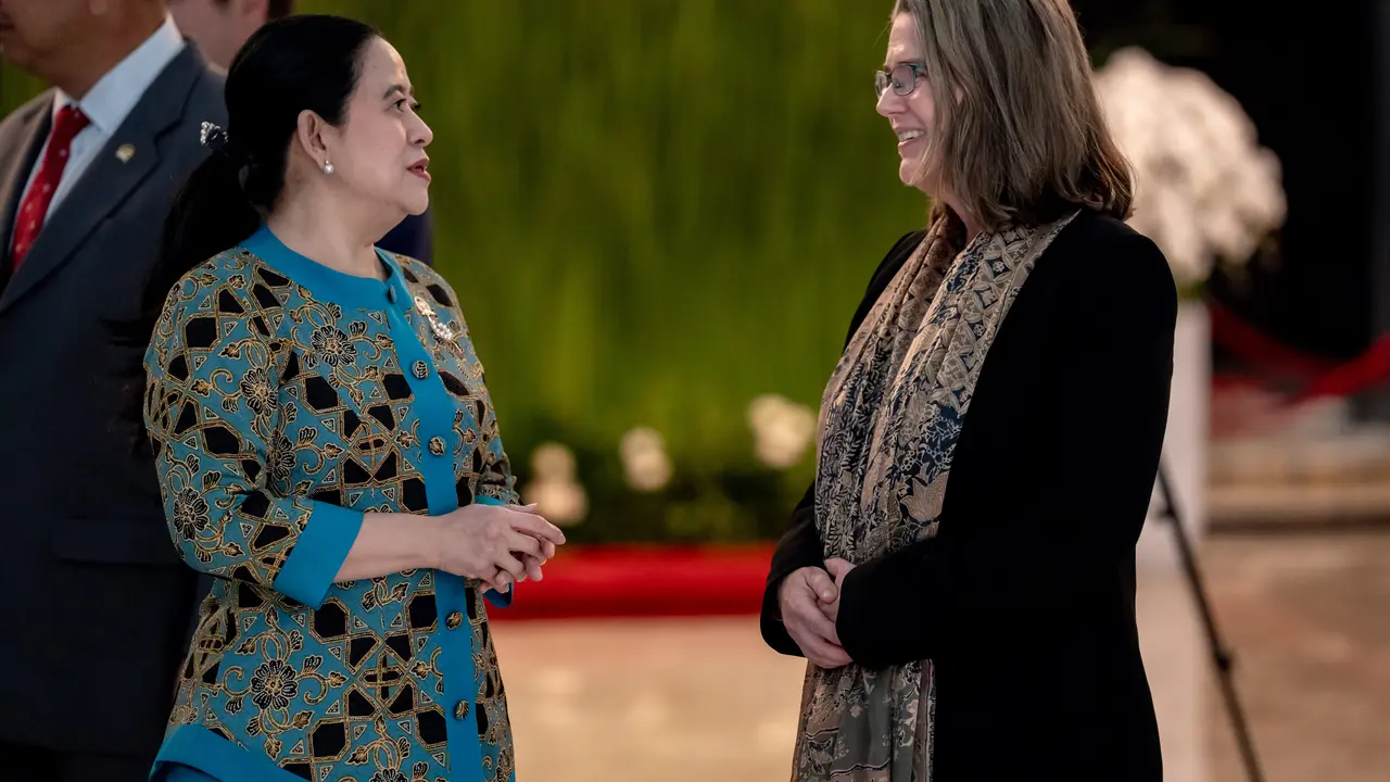 Puan menerima kunjungan delegasi Australian National Audit Office (ANAO) pada Selasa (7/7/2026).