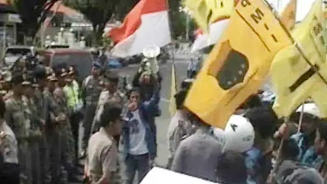 Demo Mahasiswa PMII Ricuh