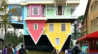 Rumah Mewah Rp 8 Miliar Sengaja Dibuat Terbalik