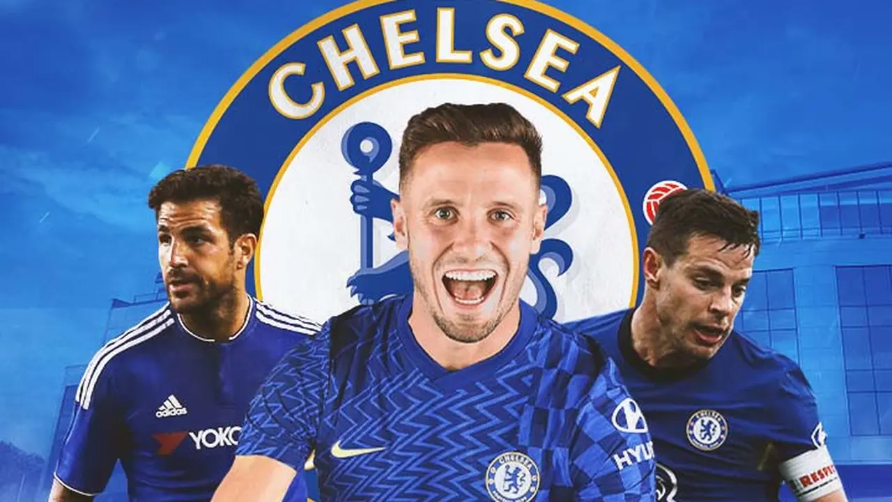 Chelsea - Cesc Fabregas, Saul Niguez, Cesar Azpilicueta