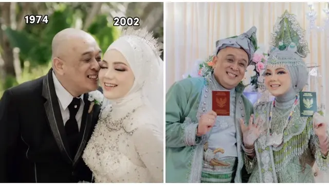 Viral Pasangan Terpaut 28 Tahun, Suami Berusia 30 Tahun saat Sang Istri Masih Bayi