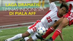 Video laga klasik Piala AFF saat Timnas Indonesia vs Vietnam di semifinal Piala AFF tahun 2000 yang berlangsung dramatis.