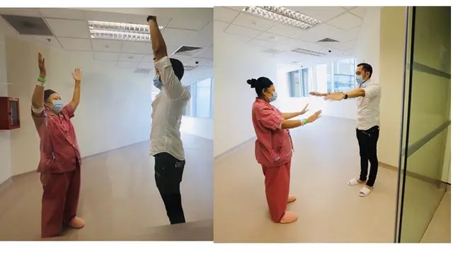 Ani dan Putra (Sumber: Instagram/ibasyudhoyono/agusyudhoyono)