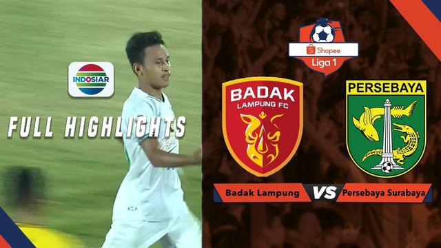 Berita video highlights Shopee Liga 1 2019 antara Perseru Badak Lampung FC melawan Persebaya Surabaya yang berakhir dengan skor 1-3, Selasa (20/8/2019).