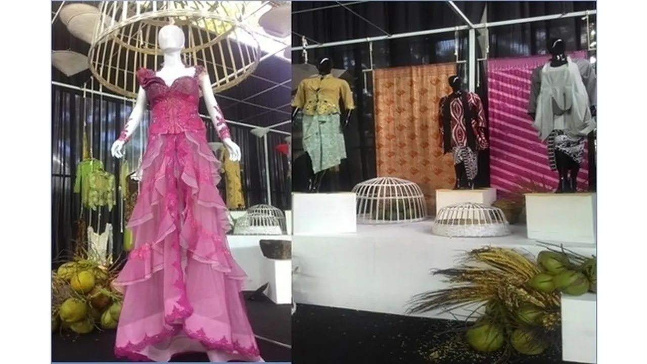 Ratusan Desain Kebaya Tampil di Art Installation, Banyuwangi