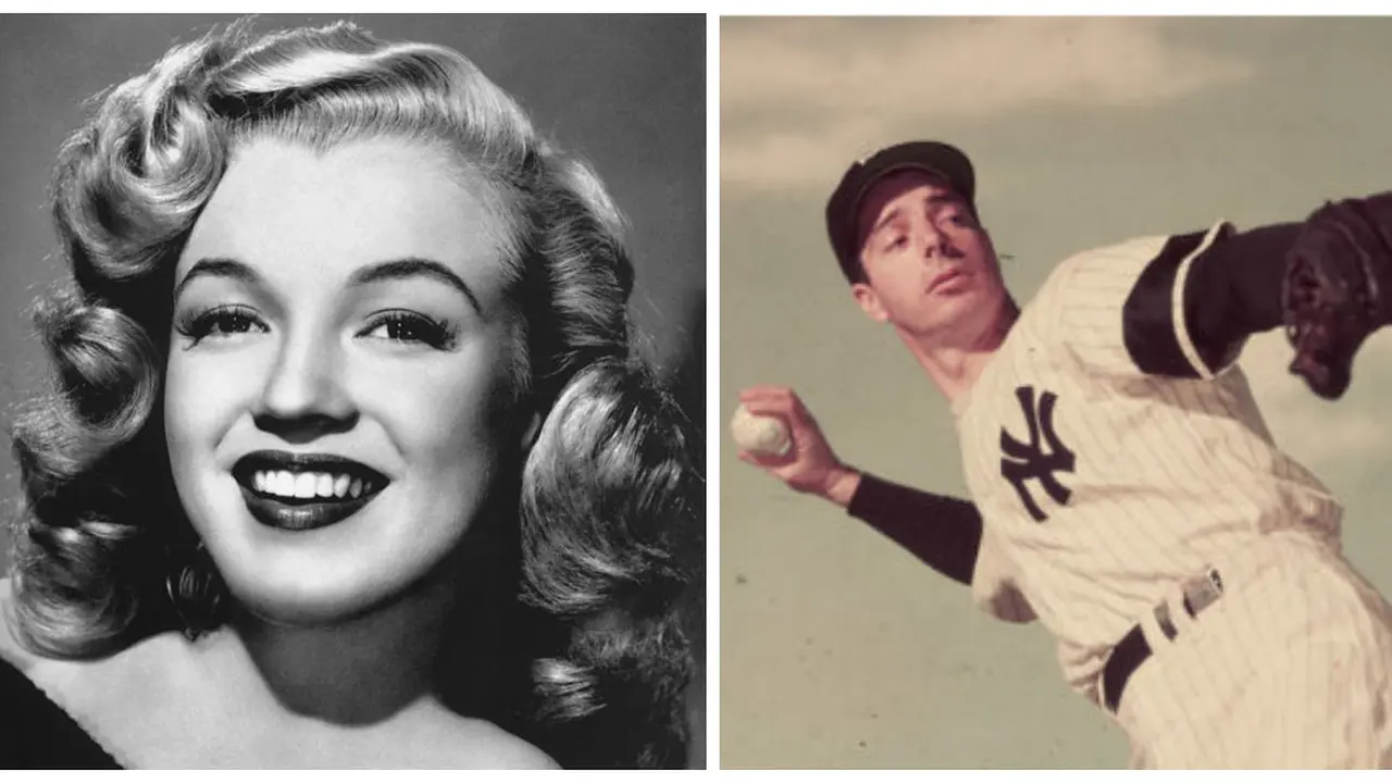 Marilyn Monroe dan Joe DiMaggio. (Wikipedia dan Biography.com)
