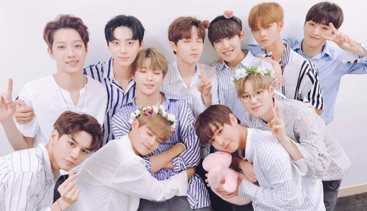 "Menggunakan alasan keselamatan personel Wanna One untuk menyerang atau menyebarkan informasi bohong tentang staf, memasang alat pelacak di mobil," ujar juru bicara YMC Entertainment. (Foto: Allkpop.com)