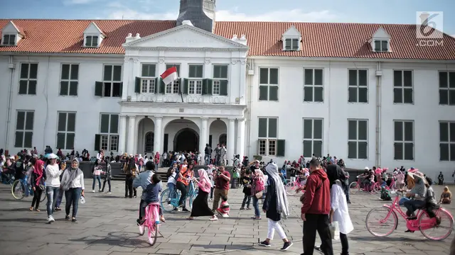 Libur Sekolah, Kota Tua Dipadati Wisatawan