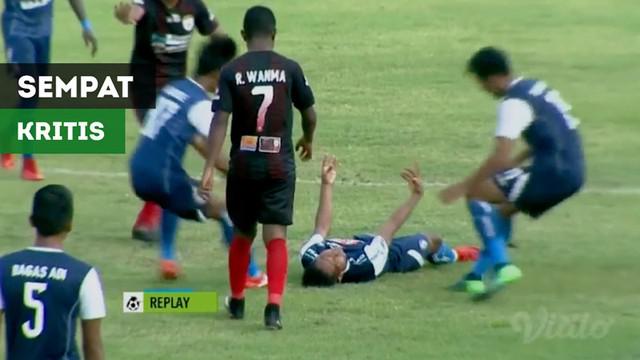 Berita video insiden gelandang Arema FC, Hendro Siswanto, yang sempat kejang dan kritis saat laga melawan Persipura Jayapura dalam lanjutan Gojek Liga 1 2018 bersama Bukalapak, Sabtu (22/9/2018).