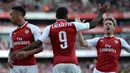 5. Arsenal (Premier League) - 63.373.961 Pengikut. (AFP/Olly Greenwood)