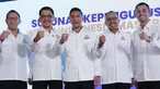 Raffi Ahmad membagikan video momen dan potretnya saat datang ke Menara Kadin, Jakarta pada Senin, 7 Oktober 2024. Dengan memakai kemeja seragam Kadin berwarna putih, Raffi menuliskan ‘Setiap hari Hidup untuk terus Belajar’ pada caption unggahannya. (Liputan6.com/IG/@raffinagita1717)