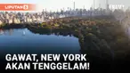 Kota New York Amerika Serikat diprediksi para peneliti akan tenggelam. Terungkap faktor lain selain kenaikan permukaan air laut yang akan mempercepat daratan kota tersebut terendam air.