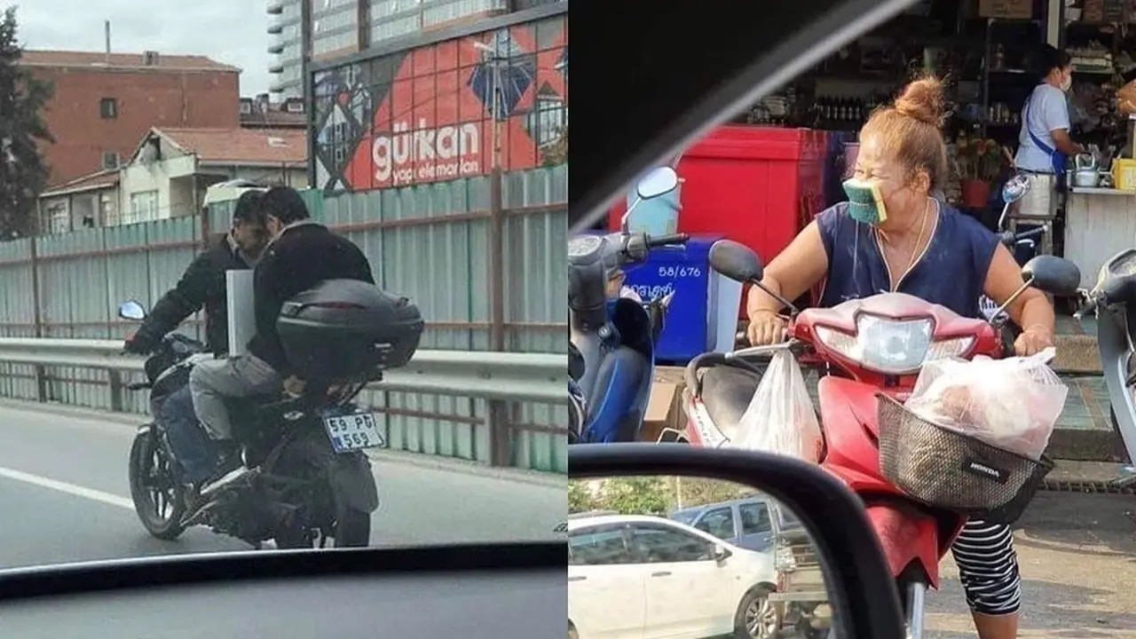 Kelakuan nyeleneh pemotor (Istimewa)
