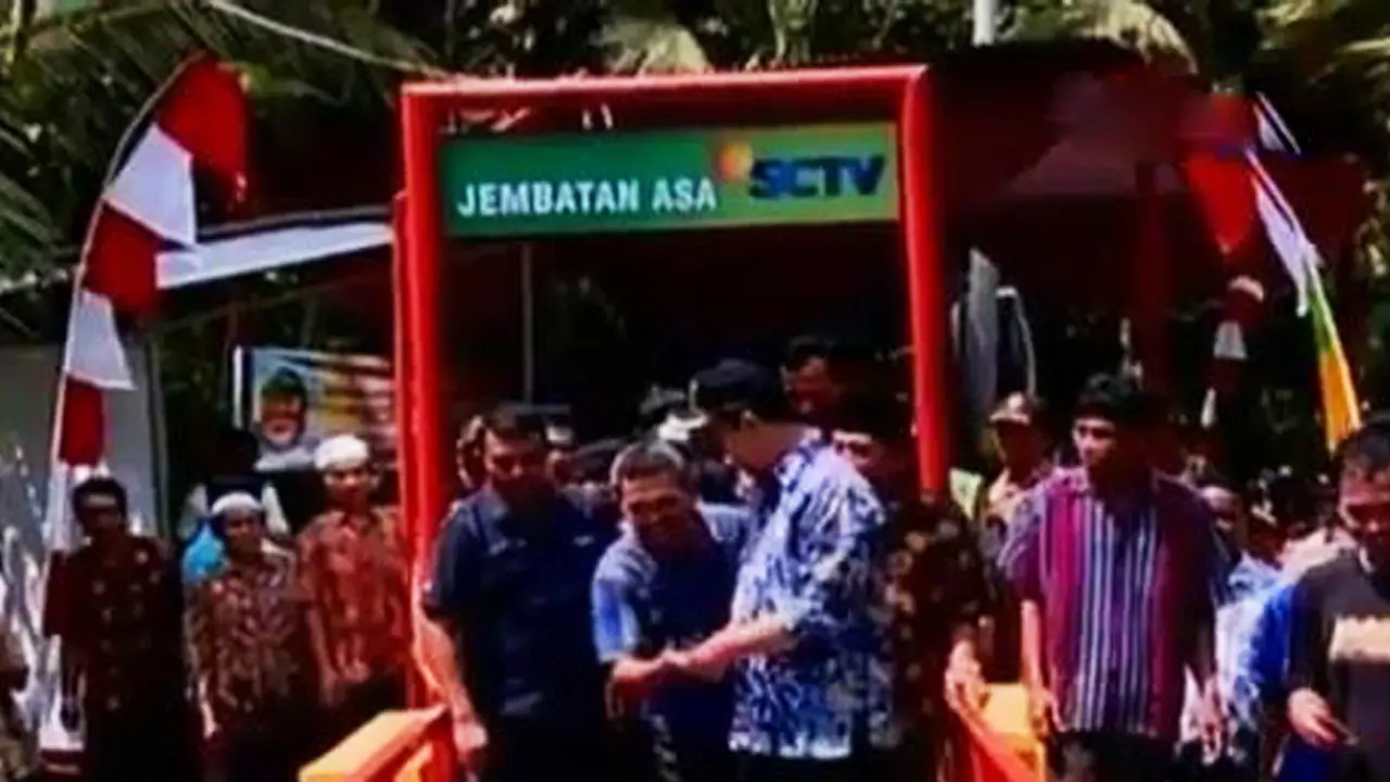 VIDEO: SCTV Resmikan 2 Jembatan Asa ke-9 di Banyumas