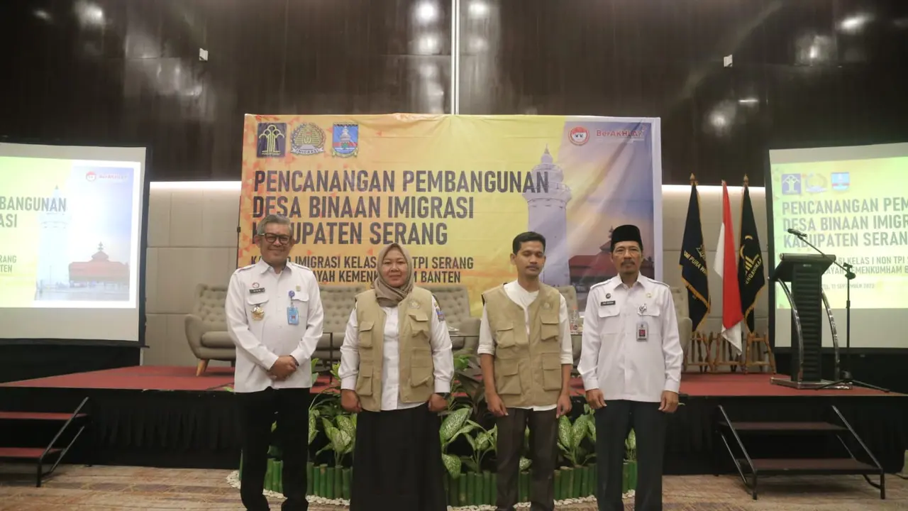 Cegah TPPO, Imigrasi Serang Buat Desa Binaan di Wilayah Rawan Pekerja Migran Ilegal