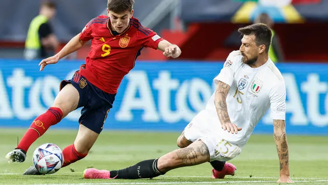 Gavi Timnas Spanyol UEFA Nations League
