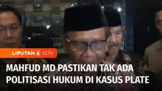 Menko Polhukam Mahfud MD memastikan tidak ada politisasi hukum dalam kasus dugaan korupsi proyek BTS, yang menjerat Menkominfo Johnny G Plate sebagai tersangka, oleh Kejaksaan Agung. Kasus itu sudah diselidiki dan disidik dengan cermat oleh Kejaksaan...