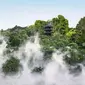 Hotel Chinzanso di Jepang menggunakan awan buatan untuk menghalau cuaca panas. (dok.&nbsp;Hotel Chinzanso)