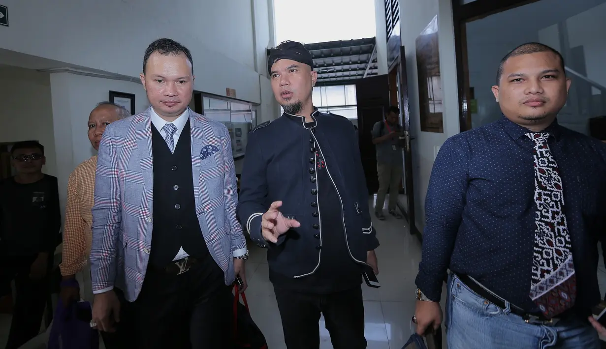 Ahmad Dhani di PN Jaksel