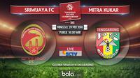 Sriwijaya Fc Vs Mitra Kukar (bola.com/Adreanus Titus)   