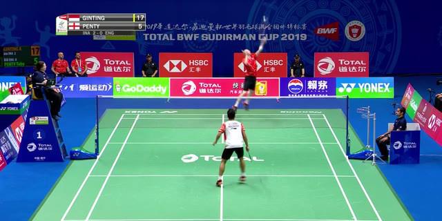 VIDEO: Highlights Laga Anthony Ginting Vs Tunggal Inggris di Piala Sudirman