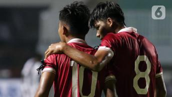 Pita Hitam Tanda Duka Masih Dikenakan Pemain Timnas U-17 Indonesia Saat Hadapi Uni Emirat Arab