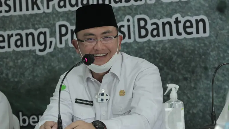 Wakil Gubernur Banten, Andhika Hazrumy. (Selasa, 03/11/2020). (Dokumentasi Humas Pemprov Banten)