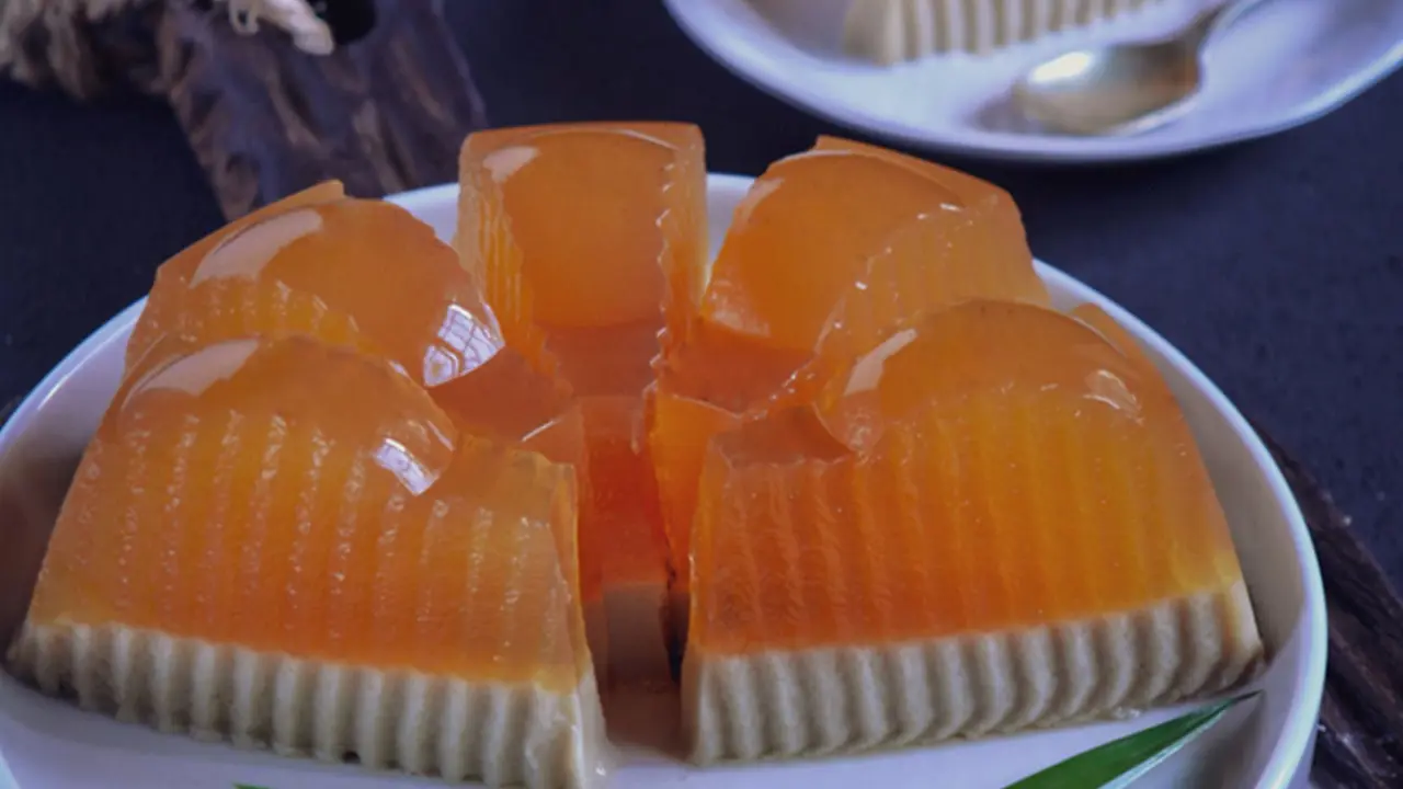 puding santan gula merah