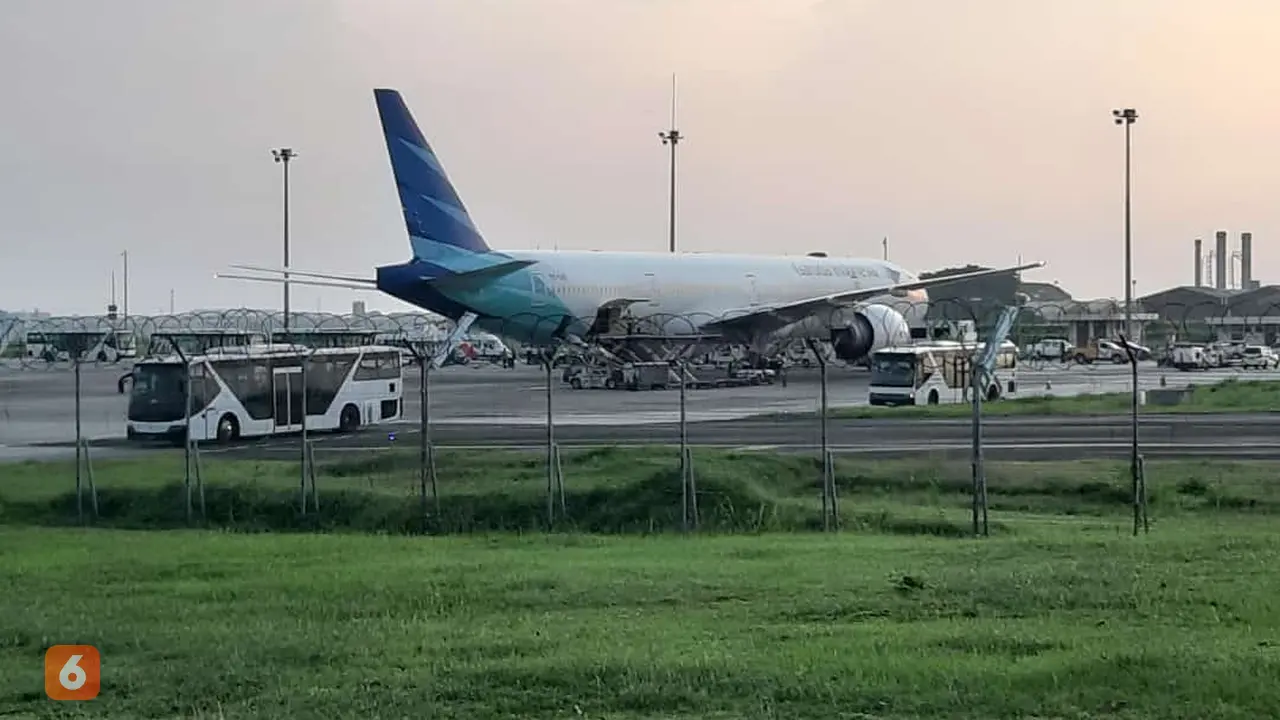 385 WNI tiba di Bandara Soekarno Hatta dari Sudan, Jumat 28 April 2023.