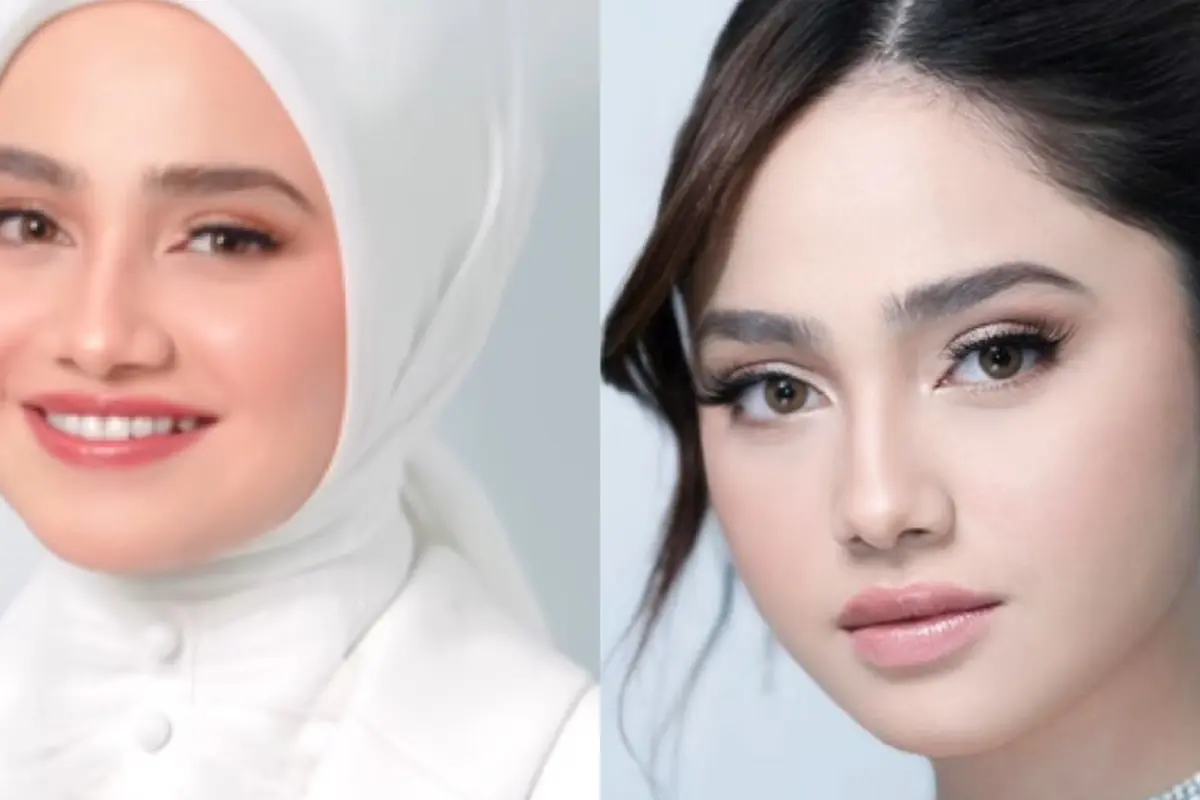 Syifa Hadju Kenakan Kerudung dan Mini Dress