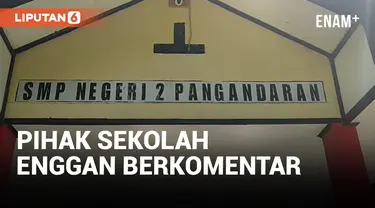 PIHAK SEKOLAH GURU MUDA ASN PANGANDARAN ENGGAN BERKOMENTAR, TUGAS MENGAJAR DIGANTIKAN GURU LAIN